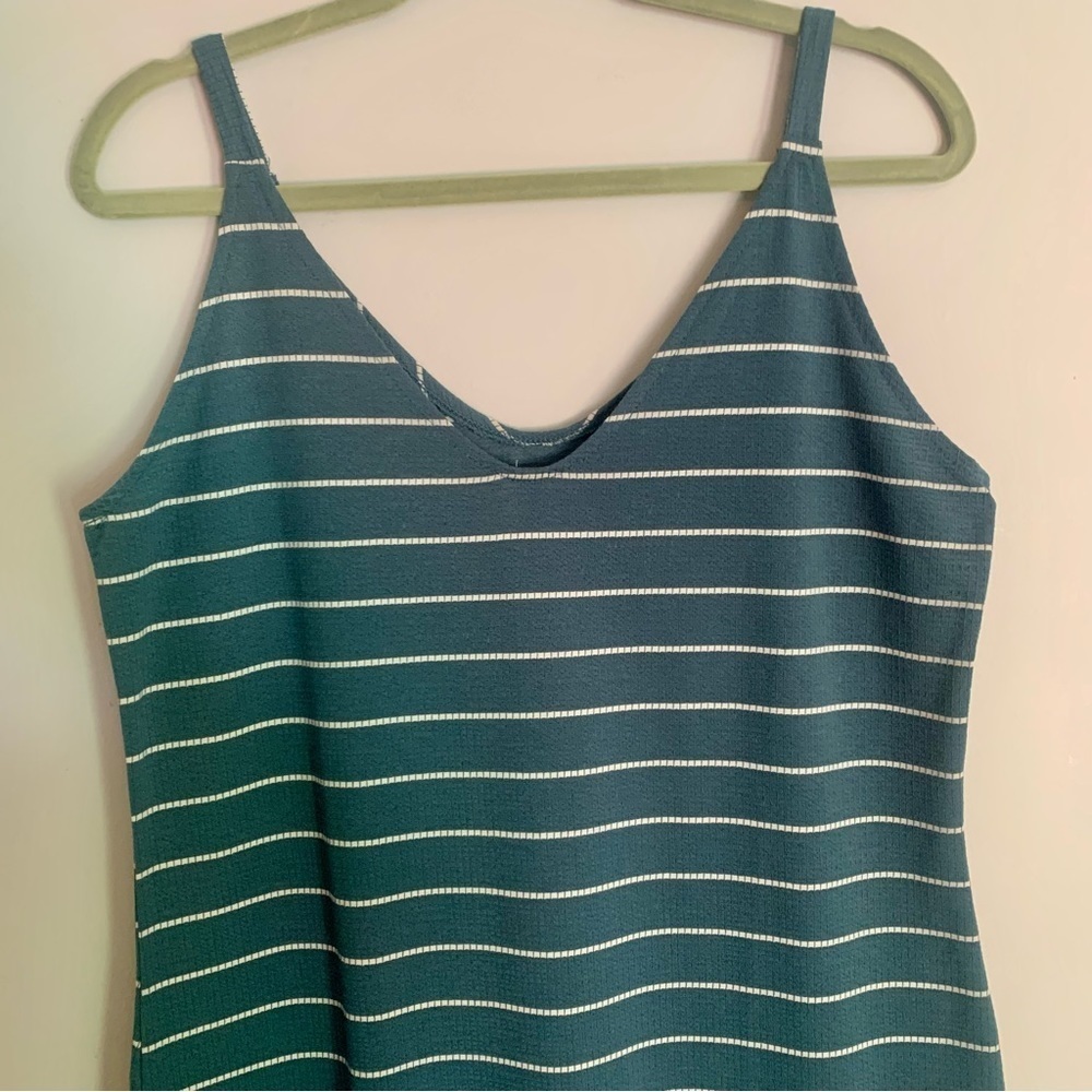 Nordstrom Mellóday double V texture midi dress sz Md - Picture 6 of 8